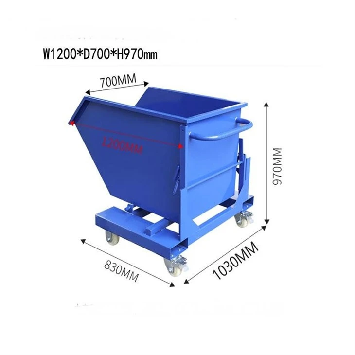 Iron Cutting Truck Can Use Forklift To Unload Box Cart Bucket Garbage Truck suppliers