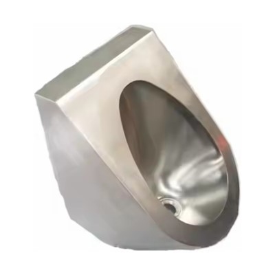 مبولة من الفولاذ المقاوم للصدأ مثبتة على الحائط